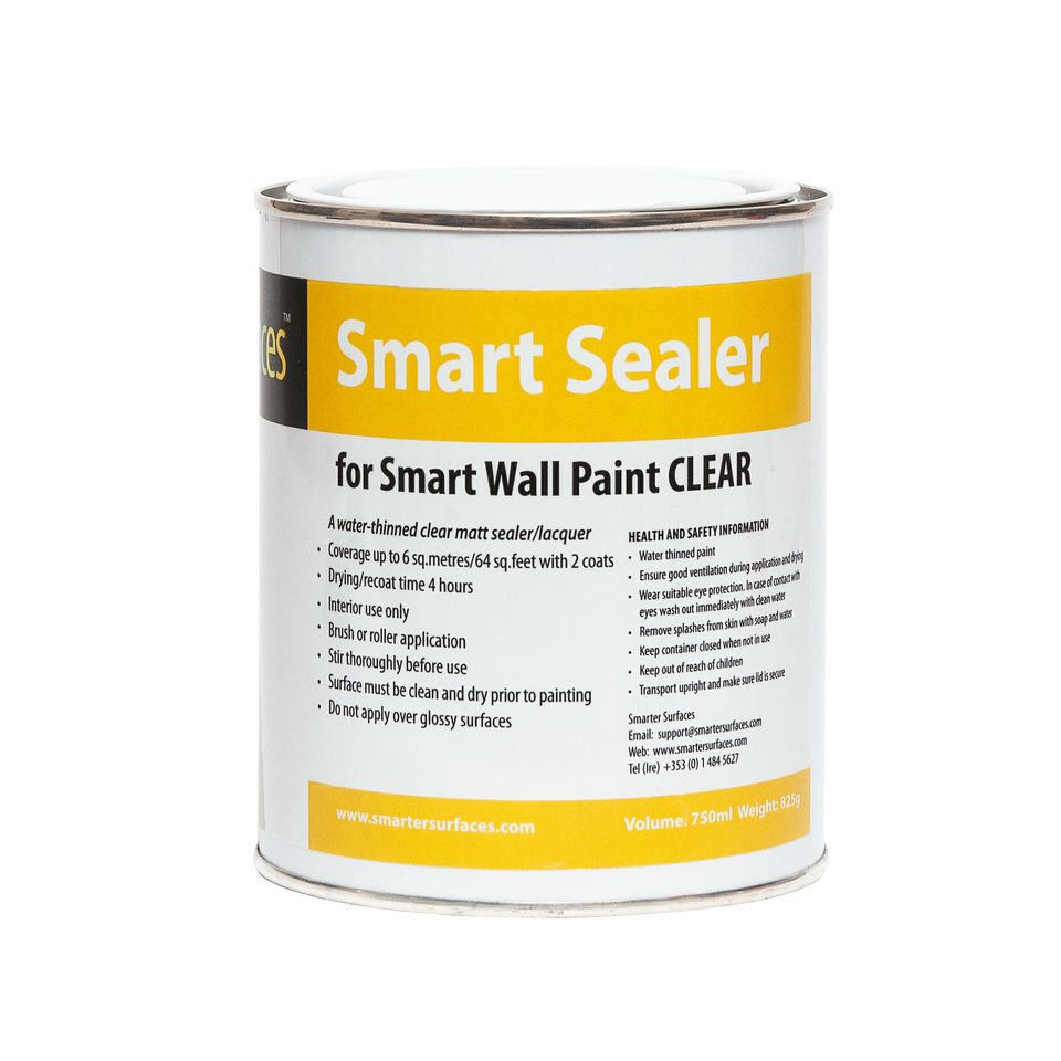 Yazı Tahtası Boyası Şeffaf Astar - Smarter Surfaces TR Yazı Tahtası Boyası Şeffaf Astar