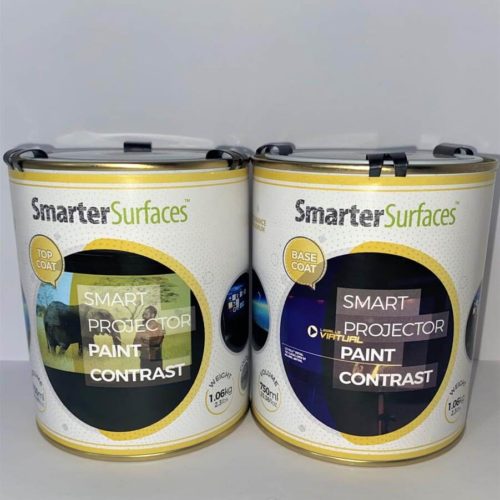 kontrast projeksiyon perdesi boyası – ilk ve son kat kontrast projeksiyon perdesi boyası