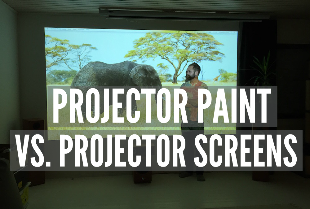 Projeksiyon Boyası mı? Projeksiyon Ekran Boyası mı? - Smarter Surfaces TR Projeksiyon Boyası mı? Projeksiyon Ekranı mı?